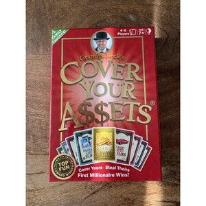 Grandpa Beck's Games Cover Your Assets Family Card Game 4-6 Players Ages 7+